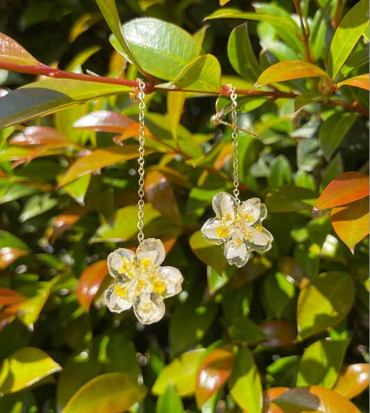Cherry Blossom - Long Earring